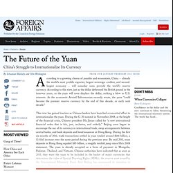The Future of the Yuan