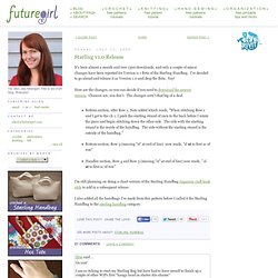futuregirl craft blog: Starling v1.0 Release