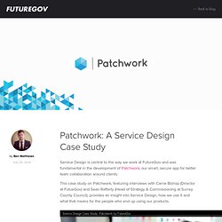 Patchwork: A Service Design Case Study