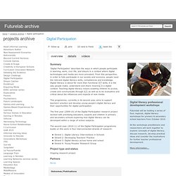 Futurelab - Projects - Digital Participation