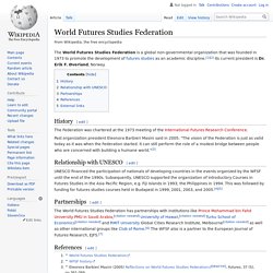 World Futures Studies Federation