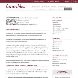 Futuribles - Veille, prospective, stratégie