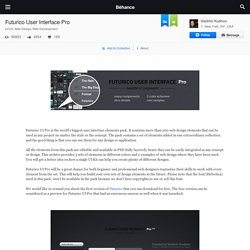 Futurico User Interface Pro on the Behance Network