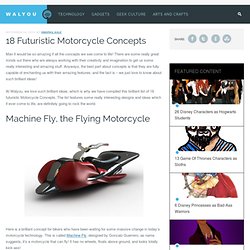 18 Futuristic Motorcycle Concepts