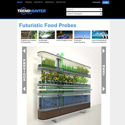 Futuristic Food Probes - Philips Design Food Concepts are the Future of Nourishment