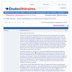 Futurs hypokhâgneux au lycée Carnot à Dijon 2013-2014 (Page 3)