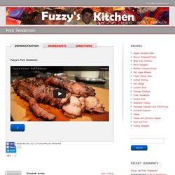Fuzzy's Pork Tenderloin