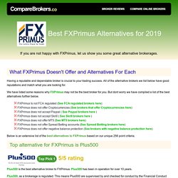 Alternatives for FXPrimus