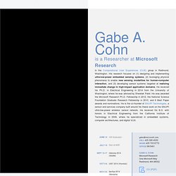 Gabe A. Cohn