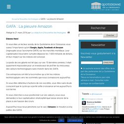 GAFA : La pieuvre Amazon