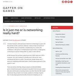 Is it just me or is networking really hard?