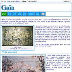 Mythologie grecque : Gaia