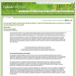GaïaPresse - Le portail de nouvelles sur l'environnement au Québec