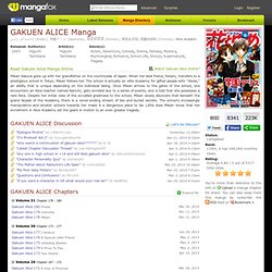 Gakuen Alice Manga - Read Gakuen Alice Manga Online for Free