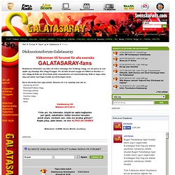 Diskutera Galatasaray - Süper Lig