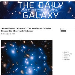 The Number of Galaxies Beyond the Observable Universe