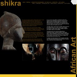 Afrikanische Kunst African Art Plastik Voodoo Masken Afro Art