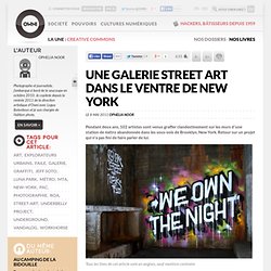 Une galerie Street Art dans le ventre de New York