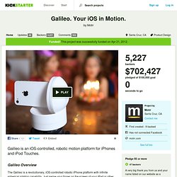 Galileo. Your iOS in Motion. by Motrr