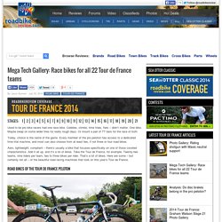 Mega Tech Gallery: Race bikes for all 22 Tour de France teams