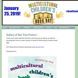 Gallery of Our Free Posters - Multicultural Children's Book Day