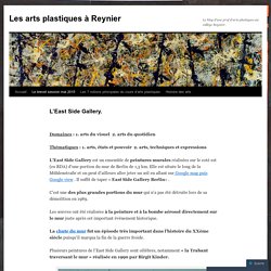 Les arts plastiques à Reynier