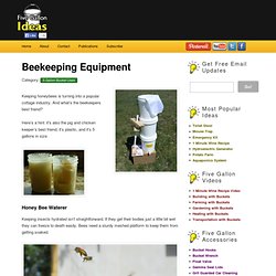 5 Gal. Bucket Beekeeping Equipment