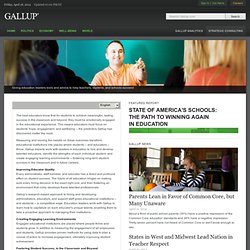 Gallup's Education Knowledge Center