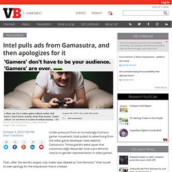Intel pulls ads from Gamasutra, and then apologizes for it