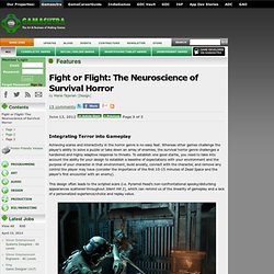 Features - Fight or Flight: The Neuroscience of Survival Horror
