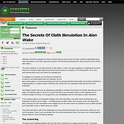 Features - The Secrets Of Cloth Simulation In Alan Wake