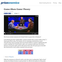 Game-Show Game Theory