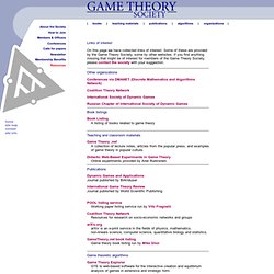 Game Theory Society
