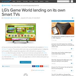 LG's Game World landing on its own Smart TVs