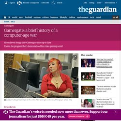 Gamergate: a brief history of a computer-age war