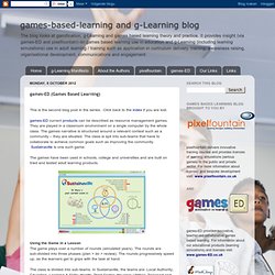 blog: games-ED (Games Based Learning)
