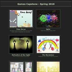 Games Capstone