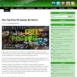 The Top Free PC Games By Genre