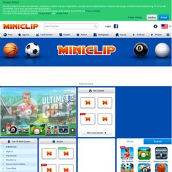 Miniclip Homepage