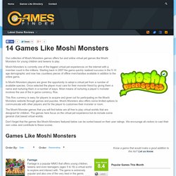 14 Games Like Moshi Monsters - Games Finder