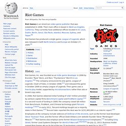Riot Games Wiki