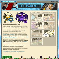Gamestar Mechanic - Parents