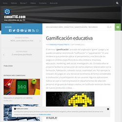 Gamificación educativa – canalTIC.com