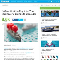 Is Gamification Right For Your Business? 7 Things to Consider