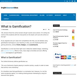 What Is Gamification In Education?