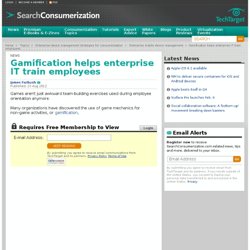 Gamification helps enterprise IT train employees