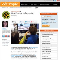 Gamification in Education