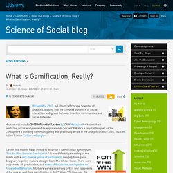 What is Gamification, Really?