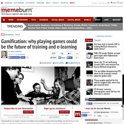 Gamification: why playing games could be the future of training and e-learning