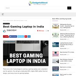 Best Gaming Laptop in India - February 2021